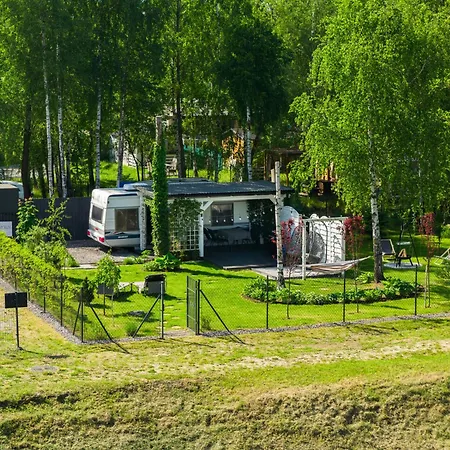 Kemping Brzozowy Brzeg - Glamping Nad Jeziorem Kaniow